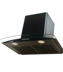 ‎Ruwa Dove Black 60cm Kitchen Chimney_2